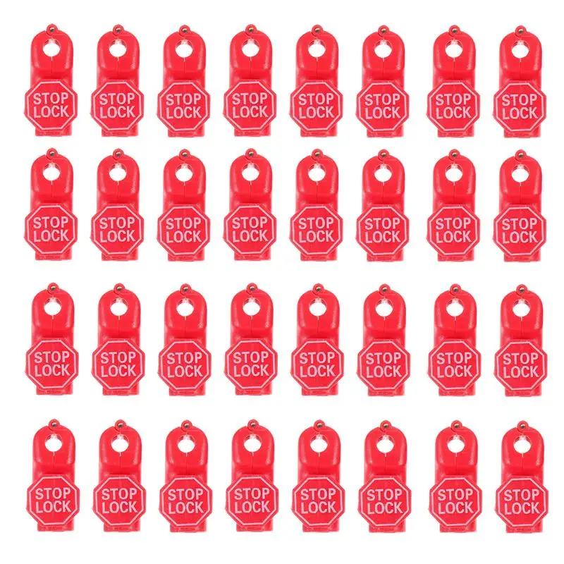 100pcs Anti Theft Peg Lock Shop Security Display Hook Plastic Stop Locks | Канцтовары для офиса и дома
