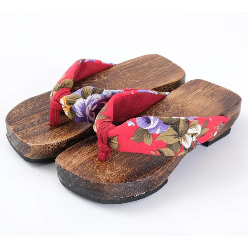 Детская одежда для девочек обувь Kawaii японские национальные сандалии гэта сабо