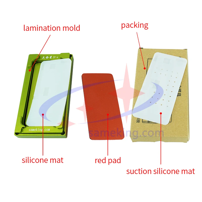 Sameking ОСА ламинационная pad LCD защитный экран для ламинирования пресс-форм для iphone x xs клей для чистки экрана