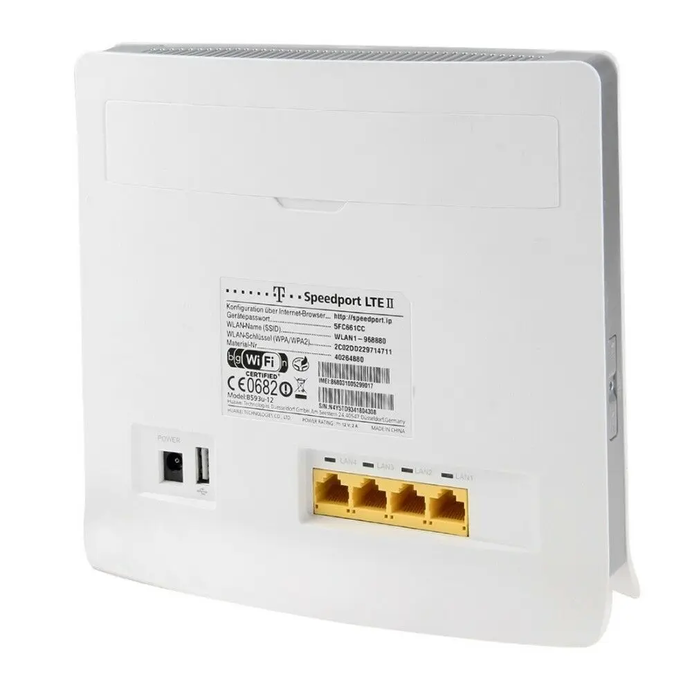 Huawei 4G, LTE CPE Gateway, 100 /, Wi-Fi,