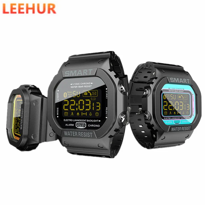 

Bluetooth Smart Watch Men Fitness Tracker Pedometer Reminder Digital Bracelet Sport Waterproof Smartwatch Women For Android iOS