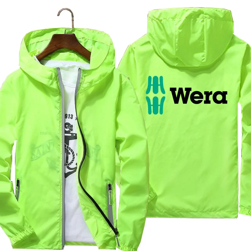 

2021 jackets for men wera Windbreaker jacket Reflective Skin Sun Spring Autumn brand jacket printing