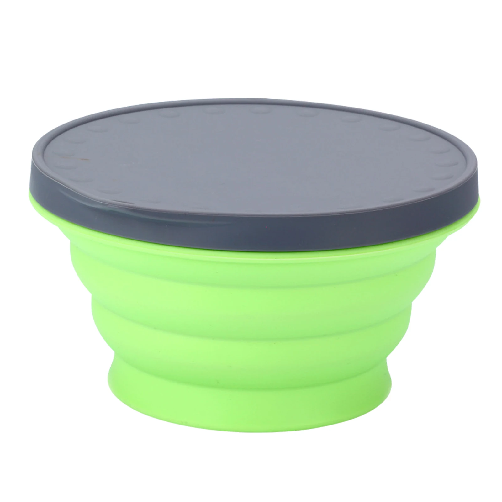 

Lightweight Folding Water Cup Foldable Silicone Bowls Outdoor Leak-Protective Lunch Boxes Multiuseful Sucker Bowl Fruits Plates