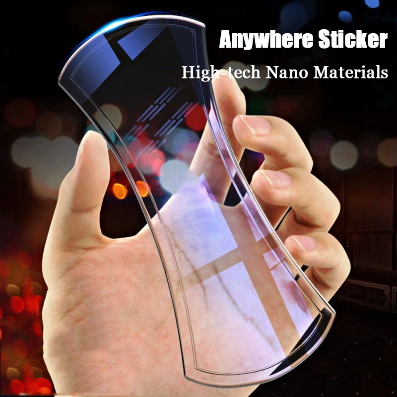 Универсальный автомобильный держатель для телефона расцвет ламы нано резиновая