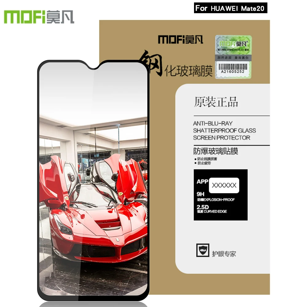 

Mofi Ultra-Thin Tempered Protector Glass For Huawei Mate 30 Lite Pro Screen Protective High Definition Explosion Proof Film