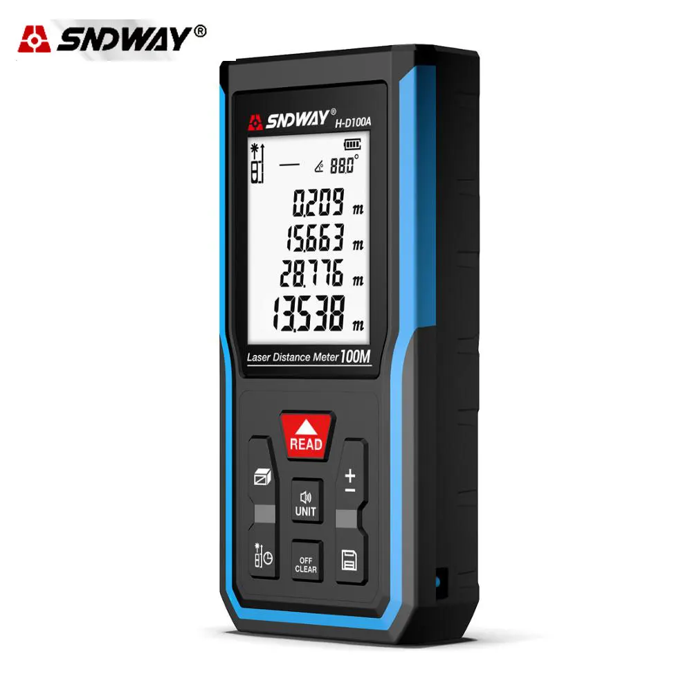 

Дальномер SNDWAY, дальномер H-D510, 50 м, цифровой, электронный