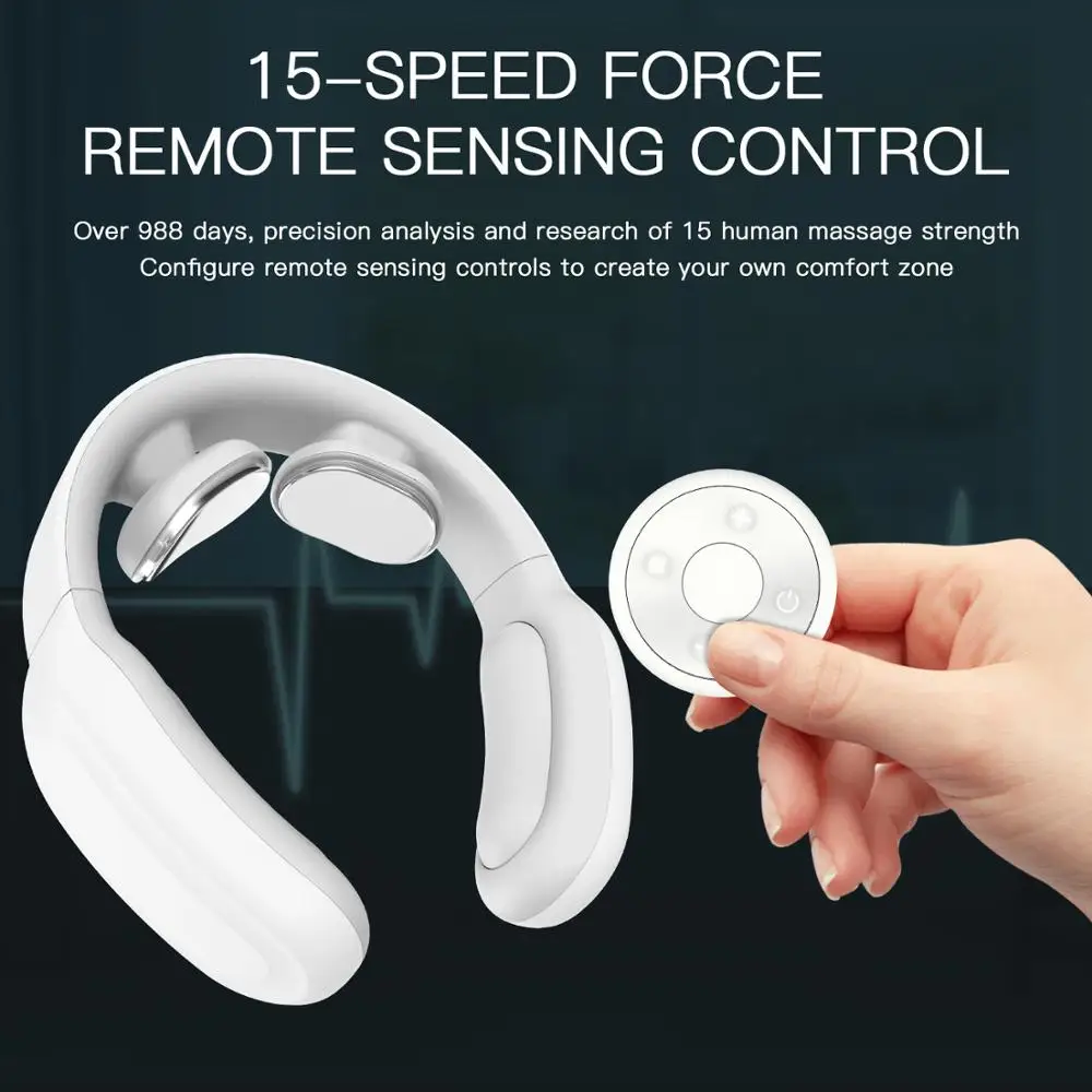 Массажер KOLI электрический умный для шеи и плеч инструмент облегчения боли уход