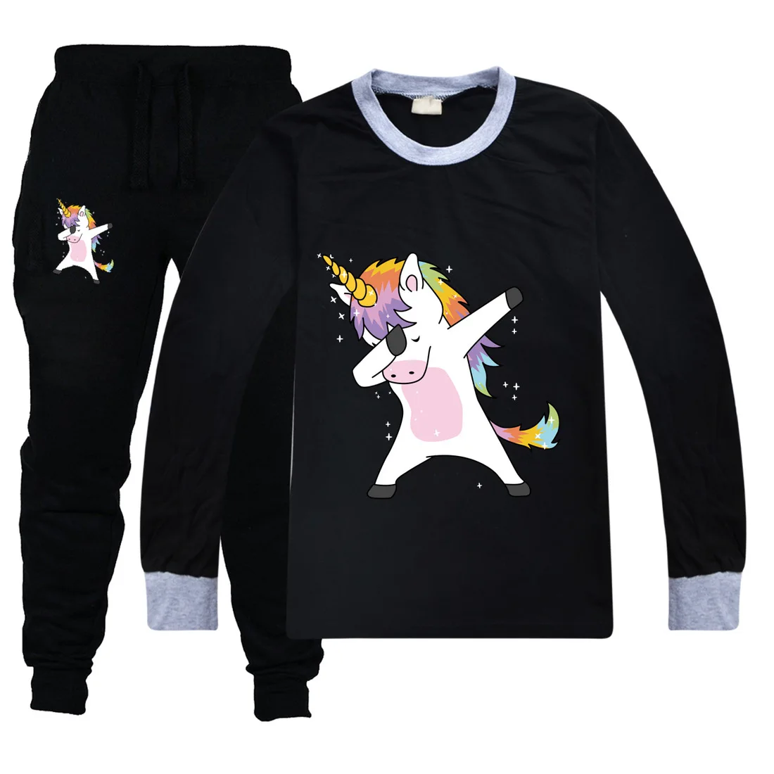 Unicorn Hoodies Kids Sweatshirts Cotton Boys Hooded Cardigan T Shirt Baby Toddler Girls Coat Casual Tees Sportswear Clothes | Детская