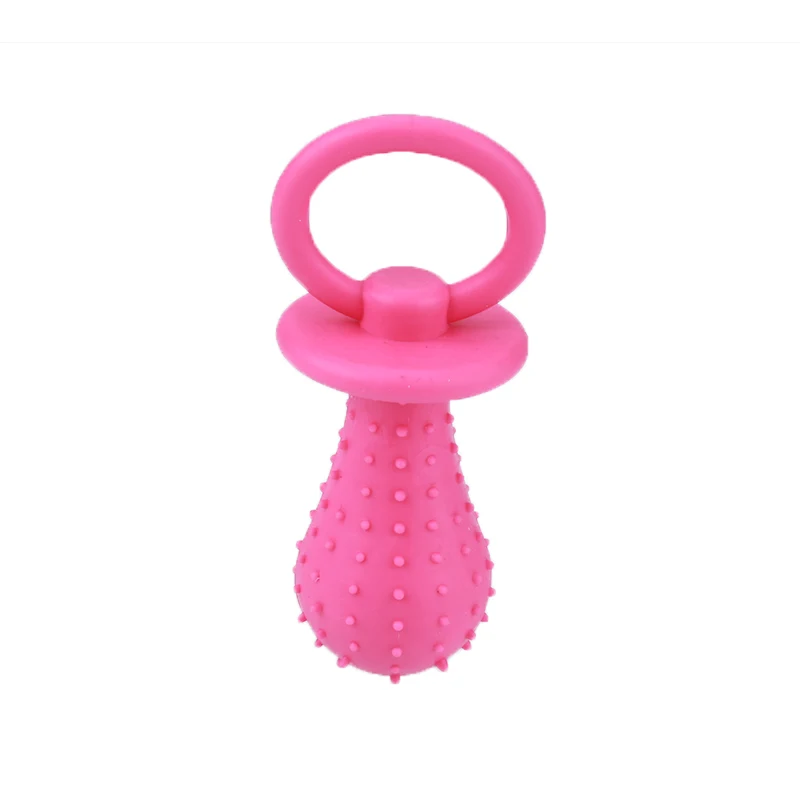 

1Pc Rubber Nipple Dog Toys For Pet Chew Teething Train Cleaning Poodles Small Puppy Cat Bite Best Pet Dogs Supplies