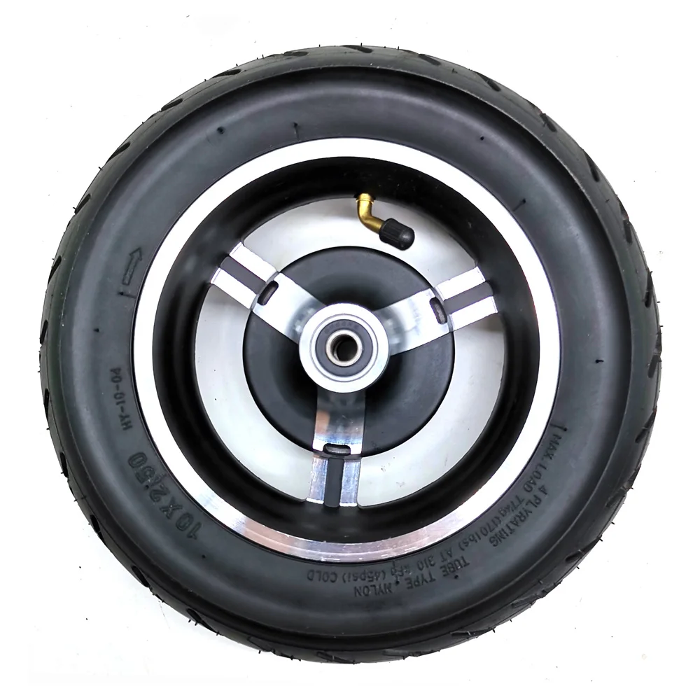 

10x2.50 Wheel 10 Inch Inflated 10*2.50 Tire with Expanision Brake Drum Brake for Scooter Rear Wheels