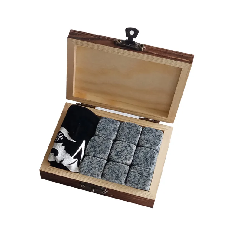 

Whisky Icestone Wooden Box Set Icestone Icestone Frozen membrane Noble symbol