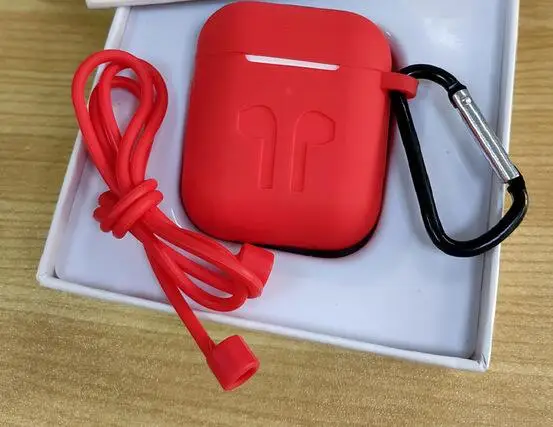 i90000pro red case I90000 Pro TWS arie 2 Bluetooth наушники Беспроводные спортивные наушники fone de ouvido раздвижные регулировки громкости pk i5000 i100000 - Цвет: i90000pro red case