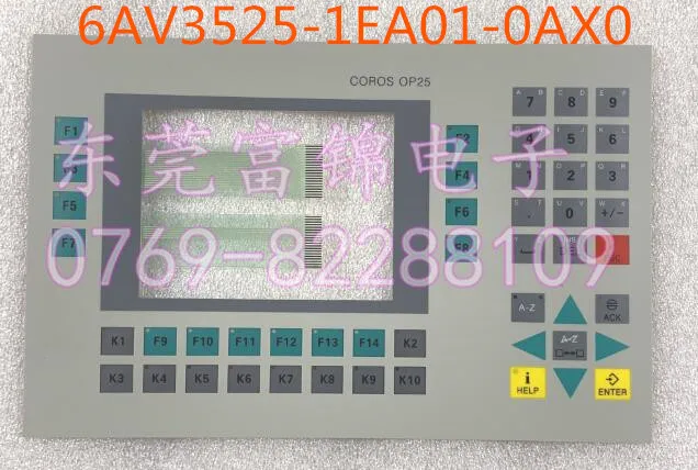 

Новая пленка для кнопок OP25 6AV3 525 6AV3525-1EA01-0AX0