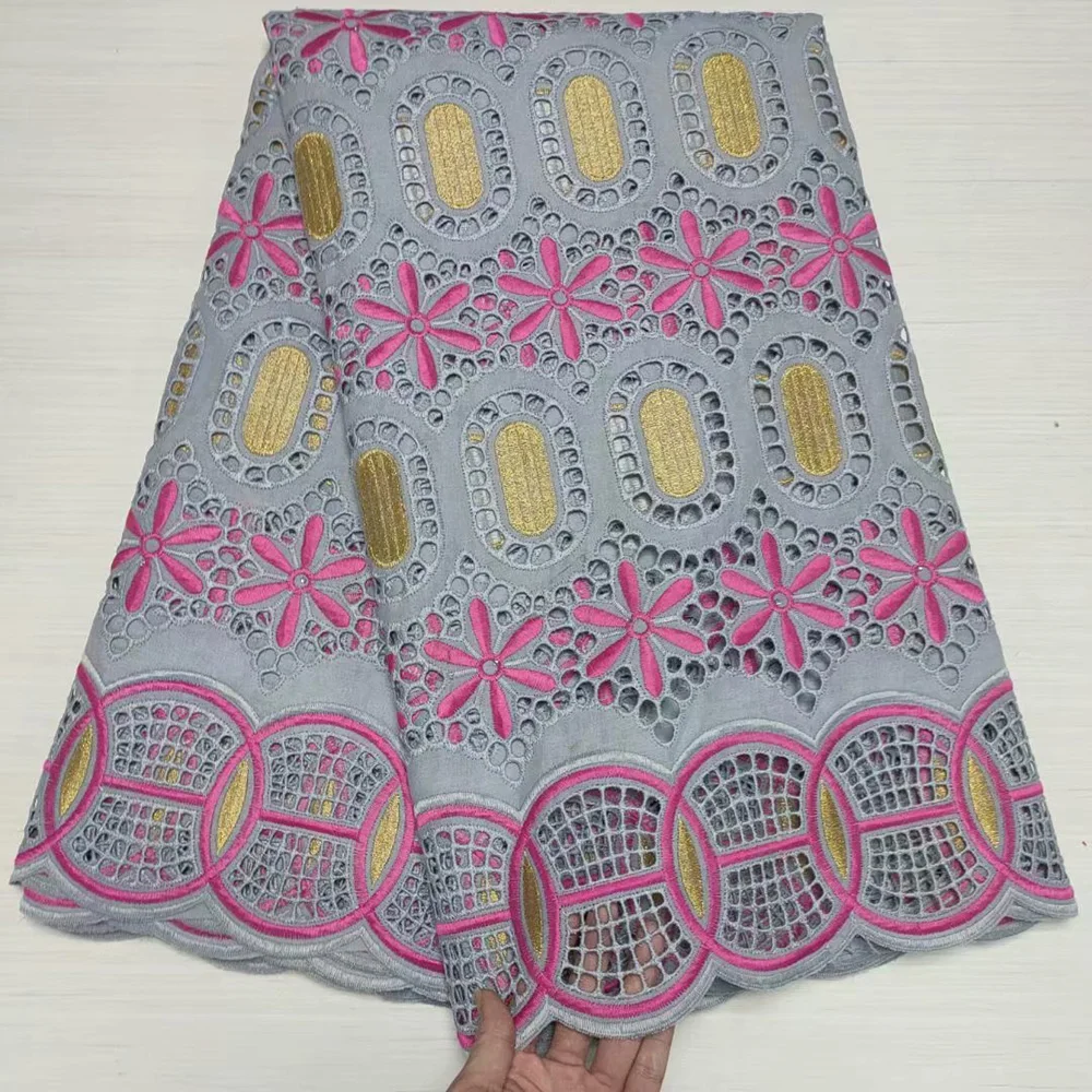 

Швейцарская вуаль кружева красивое женское платье с камнями TYS51 таинственный геометрический узор выдолбленный Африканский 100% хлопок ткань