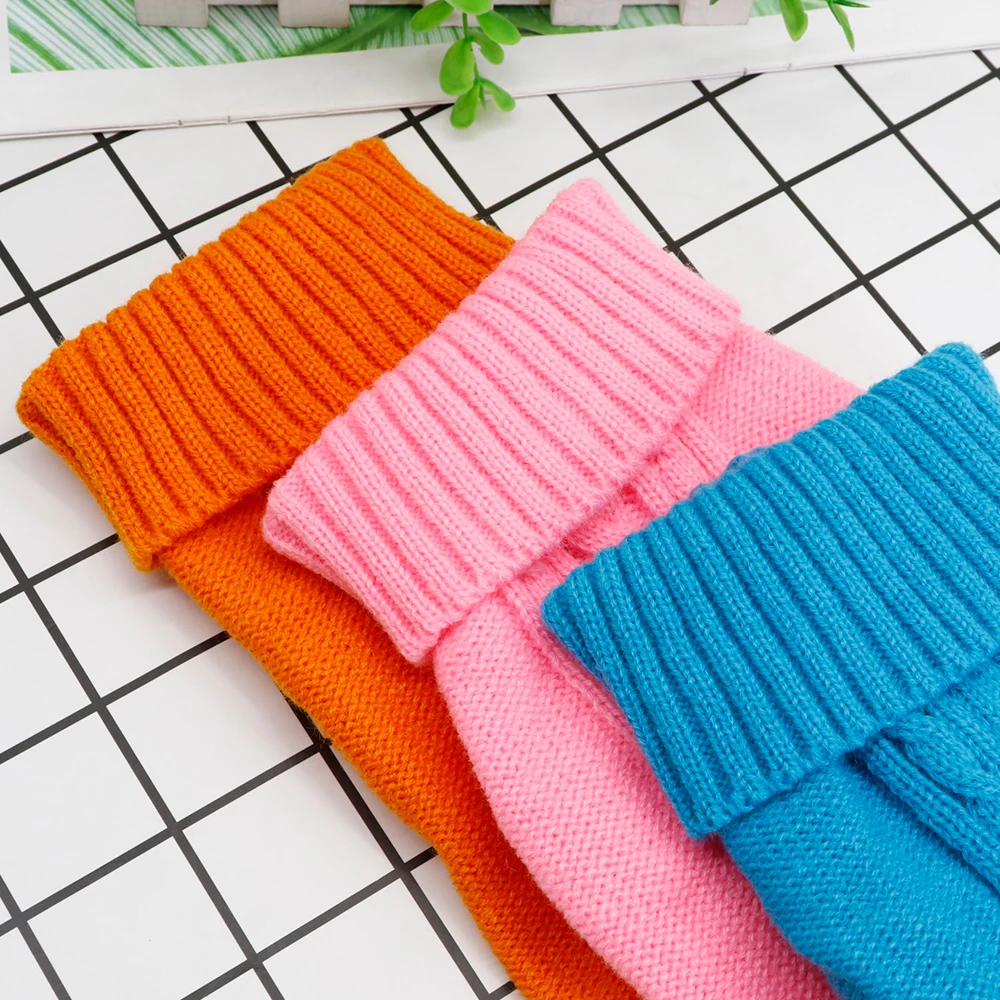 Свитер для домашних животных кошек зимняя теплая хлопковая одежда котята пальто