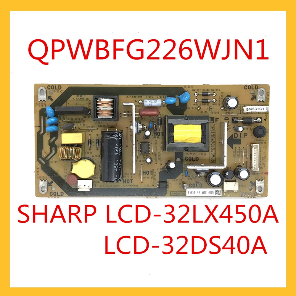 QPWBFG226WJN1 Питание для SHARP LCD 32LX450A 32DS40A ТВ плиты мощности зарядное устройство Power