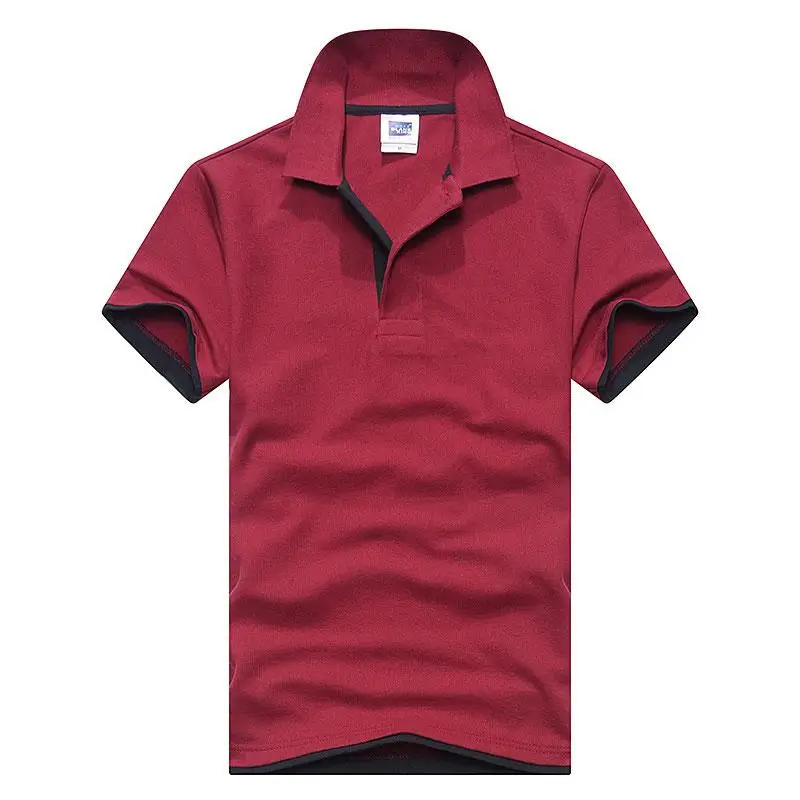 Nueva camiseta Polo de marca para hombre 2019 хлопка manga hombre-Эннис оплаты бесплатно XS-3XL | Мужская