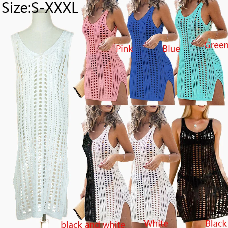 

Beach Dress Bikinis With Short Skirts And Sun Protection Shirts Beach Dresses Women