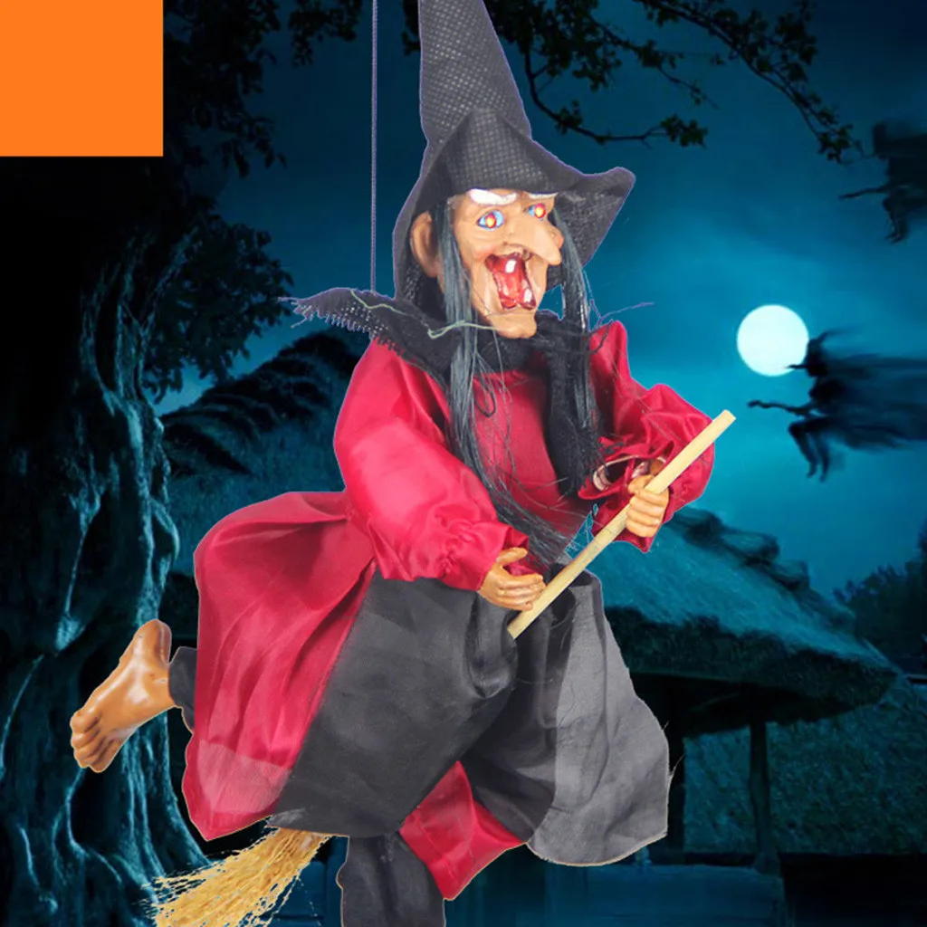 Реквизит на Хэллоуин 2020 подвеска в виде метлы ведьмы украшение для фестиваля