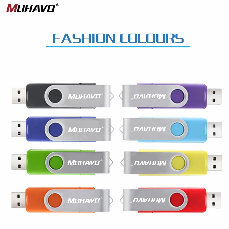 Флеш-накопитель 64 Гб OTG usb флеш-накопитель 128 ГБ 16 8 4 USB 2 0 Флешка memoria 32