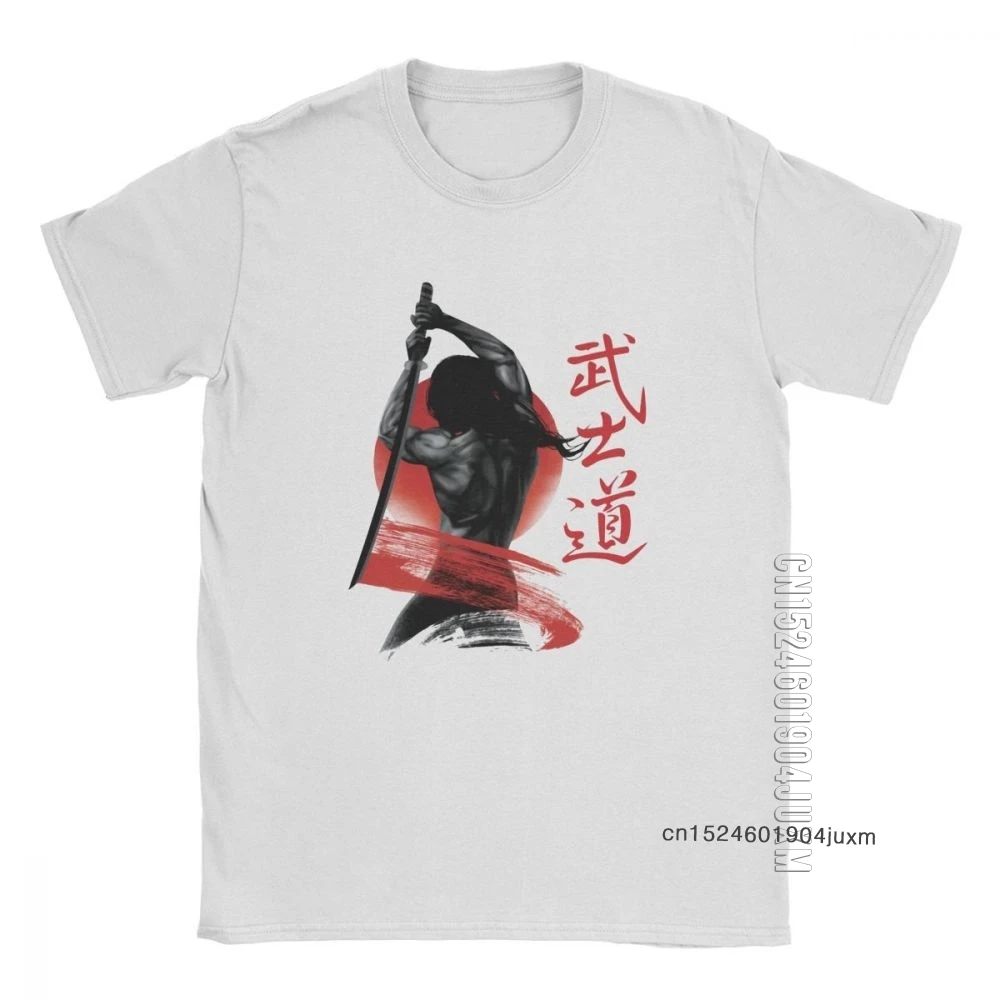 

Винтажная Футболка Samurai Bushido Ronin, Мужская футболка с ронином, Самураем, японские топы для взрослых, идея для подарка, футболка из 100% хлопка с к...