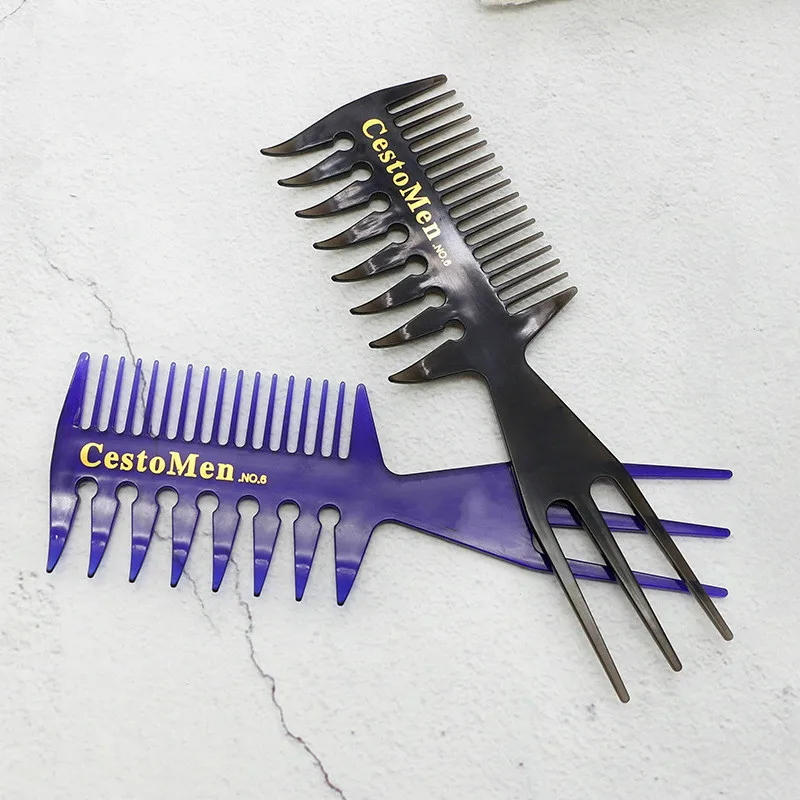 Парикмахерская Профессиональная Мужская расческа масло парикмахерская с