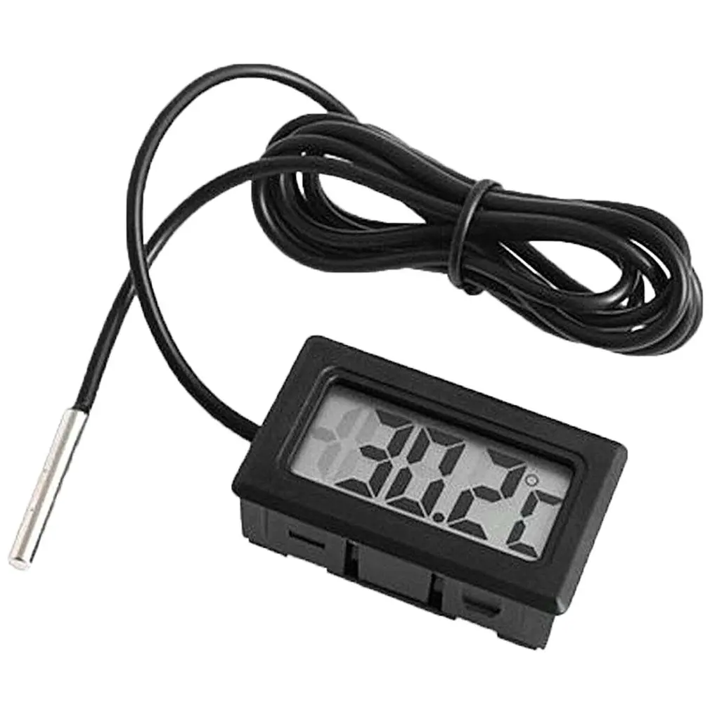 

Цифровой ЖК-датчик температуры измеритель влажности термометр гигрометр датчик термометр измеритель температуры воды