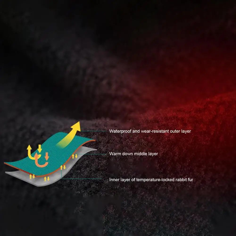 

1 пара, зимние лыжные перчатки для езды на велосипеде