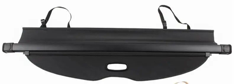 Черный High Quality Rear Trunk Security Screen Privacy Shield Cargo Cover For Mazda 5 M5 2007-(Black Beige - Цвет: Черный