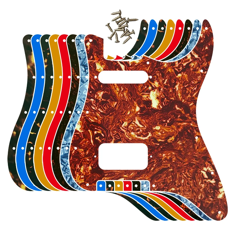 

Fei Man Custom Guitar Parts For USA / Mexico FD 72' 11 Screw Holes Standard St SH Guitar Pickguard Scratch Plate No Switch Hole