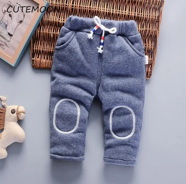 Зимние штаны для девочек и мальчиков Брюки бархатные спортивные подростков от 1