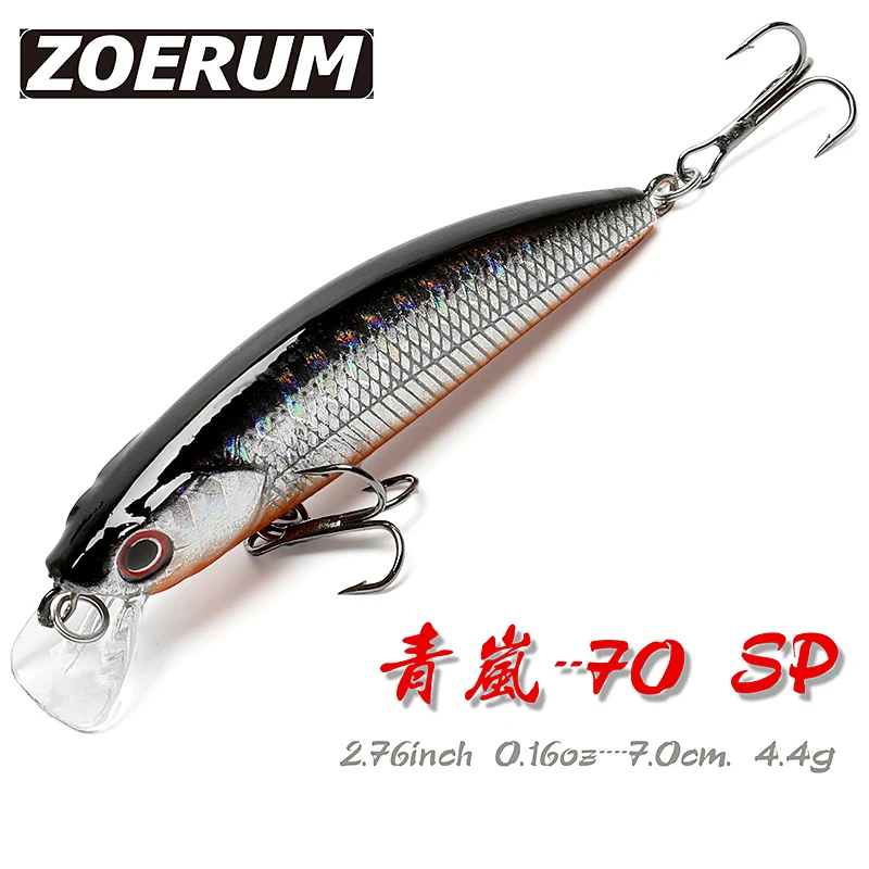 Плавающая рыболовная приманка воблер литая японская для тунца окуня гольян