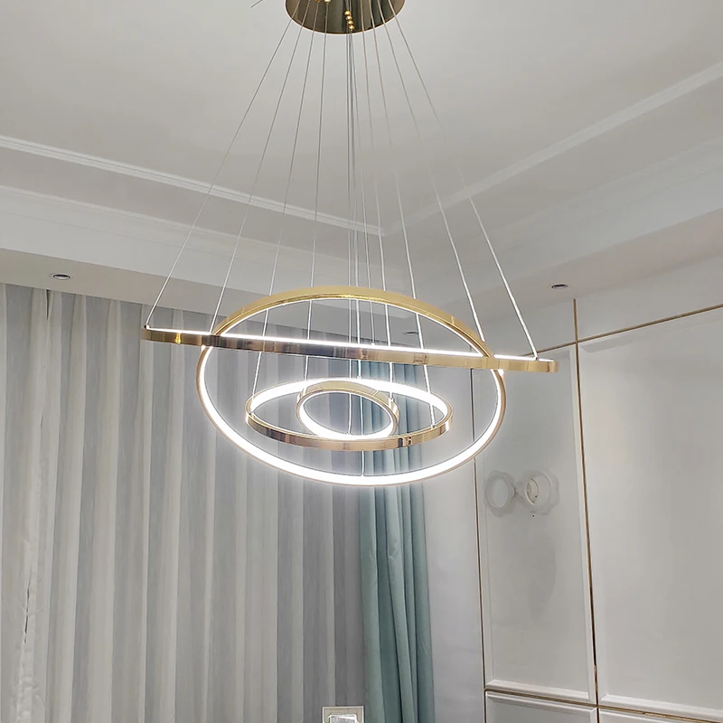 

Gold/Chrome plating Modern pendant lights modern design for living room bedroom hanging lamp dining table kitchen pendant lamps