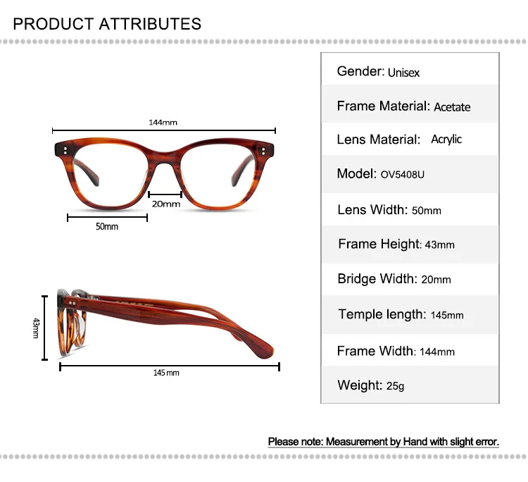

Vinatge Cat Eye Design Acetate Glasses Frame Women Prescription Lens Optical Eyewear Anti-reflective Reading Eyeglasses Men