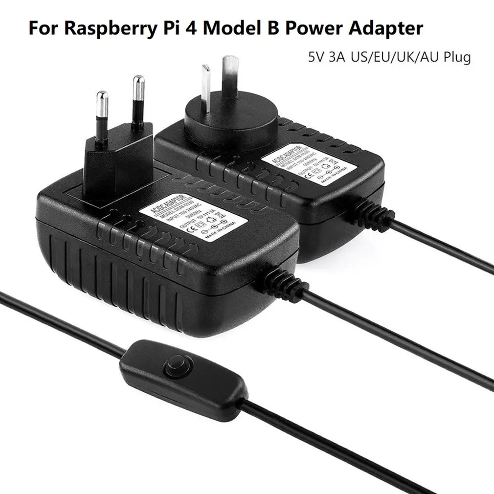 Сетевое зарядное устройство 5 В 3 А USB Type-C адаптер переменного/постоянного тока
