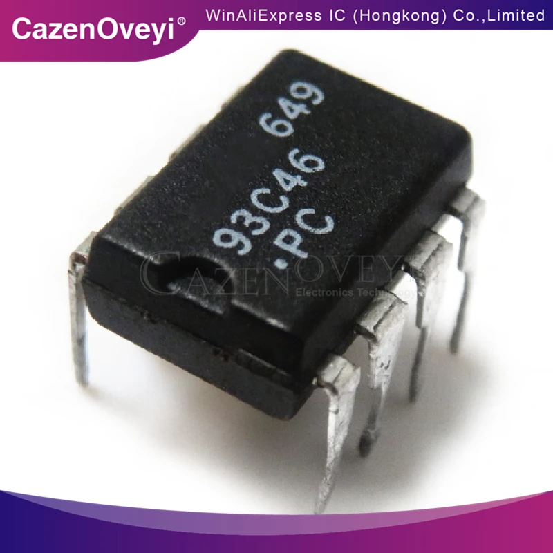 

10pcs/lot AT93C46 93C46 DIP-8 new original In Stock
