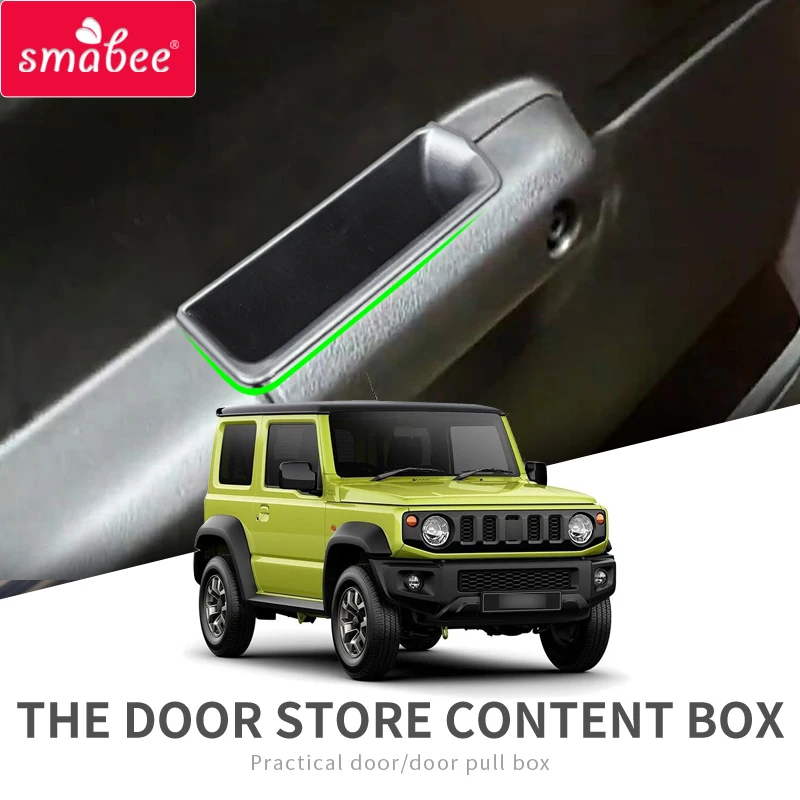 Smabee ящик для хранения дверных ручек Suzuki Jimny 2019 2020 подлокотник Аксессуары входной