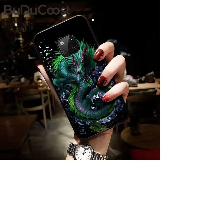 

Chinese style dragon Phone Case Cover for huawei mate 9 10 20 30 pro lite X Y5 6 7 9 prime Enjoy 7