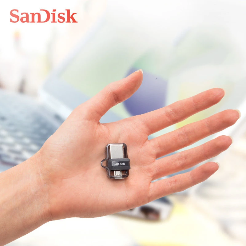Флеш-накопитель Sandisk USB3.0 двойной OTG флеш-накопитель высокоскоростная память