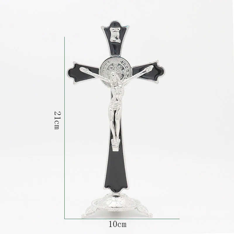 HeyMamba Иисус крест INRI католический стоеобразный Распятие Иисуса на стене
