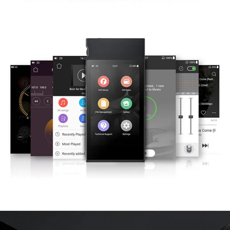 Восстановленный MP3 плеер FiiO M7 с высоким разрешением FM-радио Bluetooth 4 2 aptX-HD LDAC |