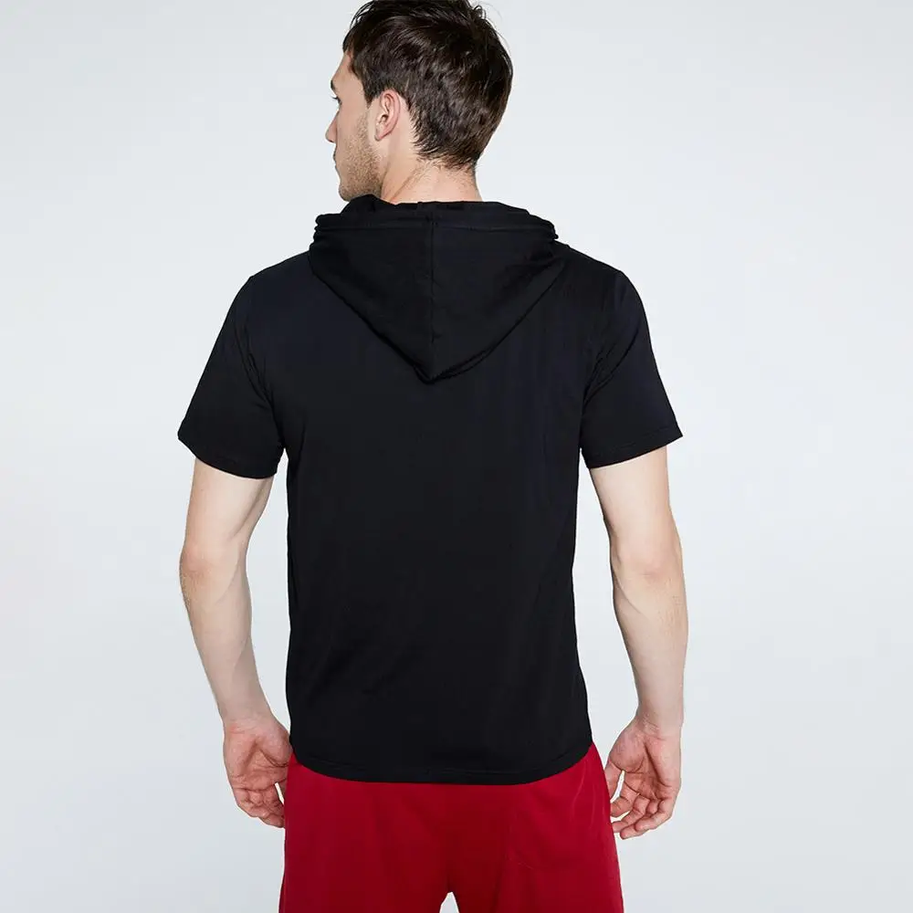 Футболка мужская Базовая однотонная хлопок короткий рукав Спортивная с