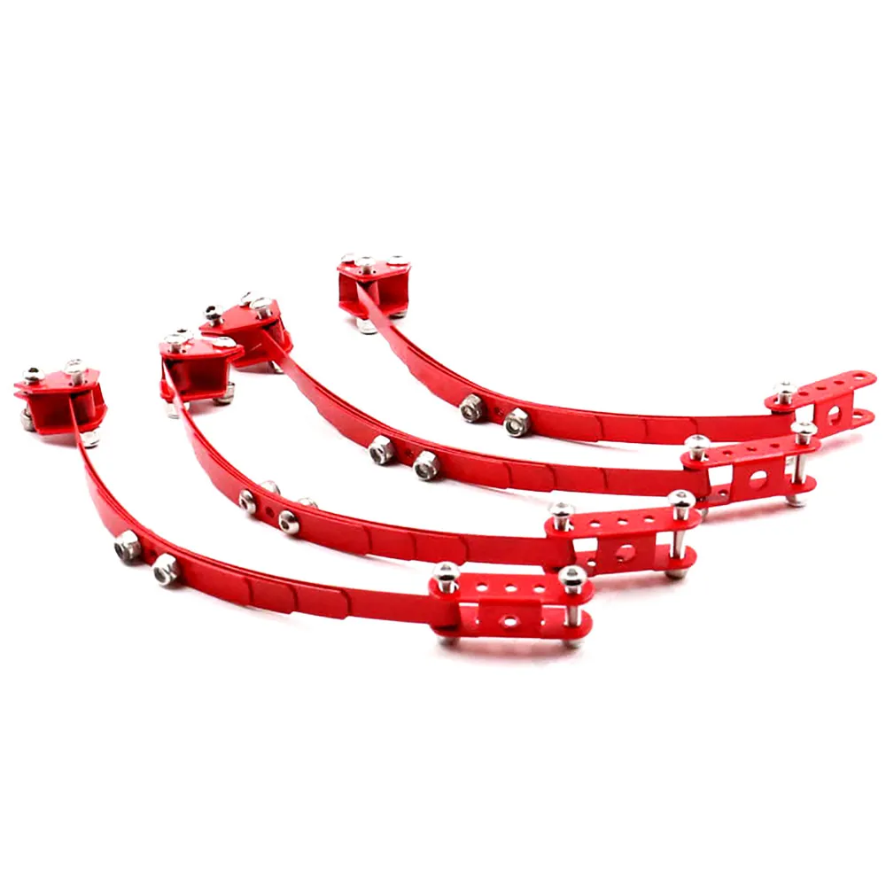 

Metal Spring Leaf With Hanging Ear Bracket Set for 1/10 RC Climbing Car D90 D110 TF2 DIY Simulation Parts