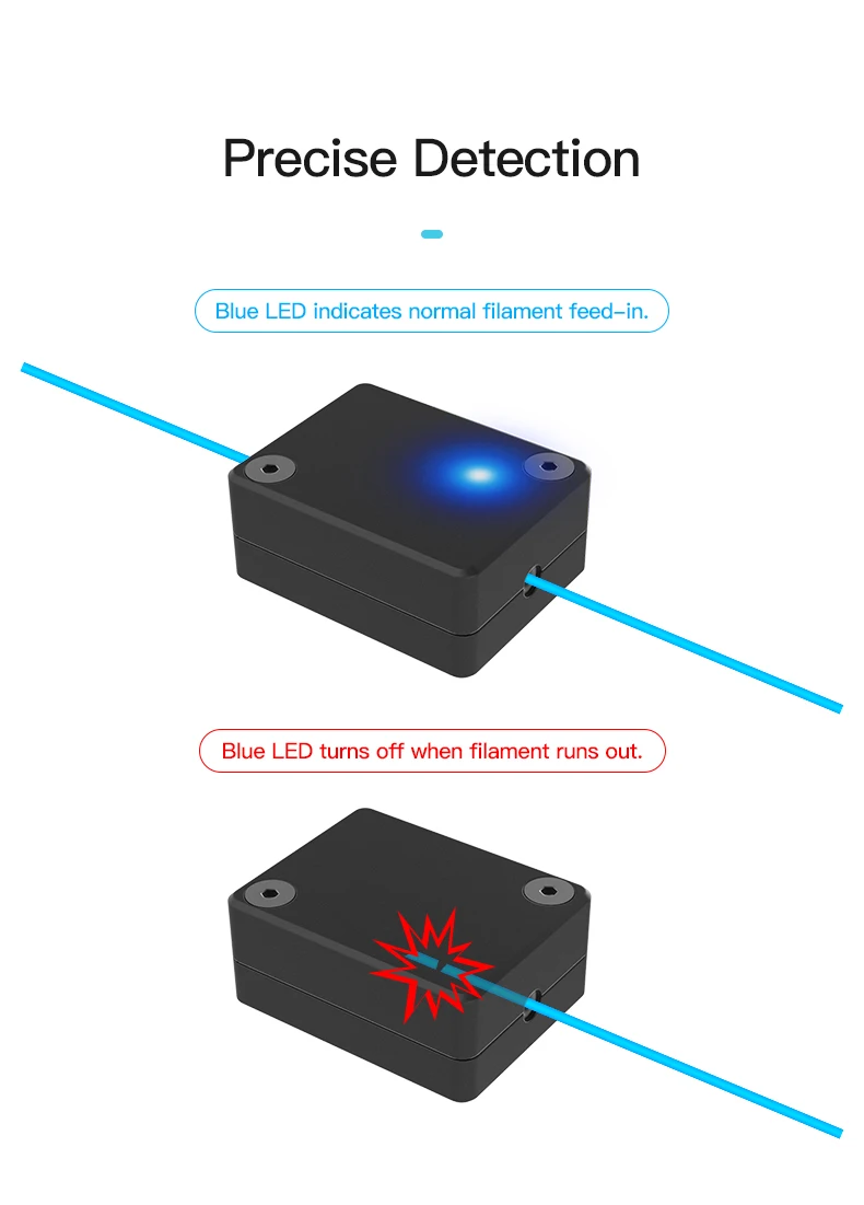 CREALITY 3D CR-6 SE MAX нить Runout Sensor Kit для CR-200B/CR-30/CR-6SE smart/Sermoon D1/CR-10 принтер | Компьютеры и