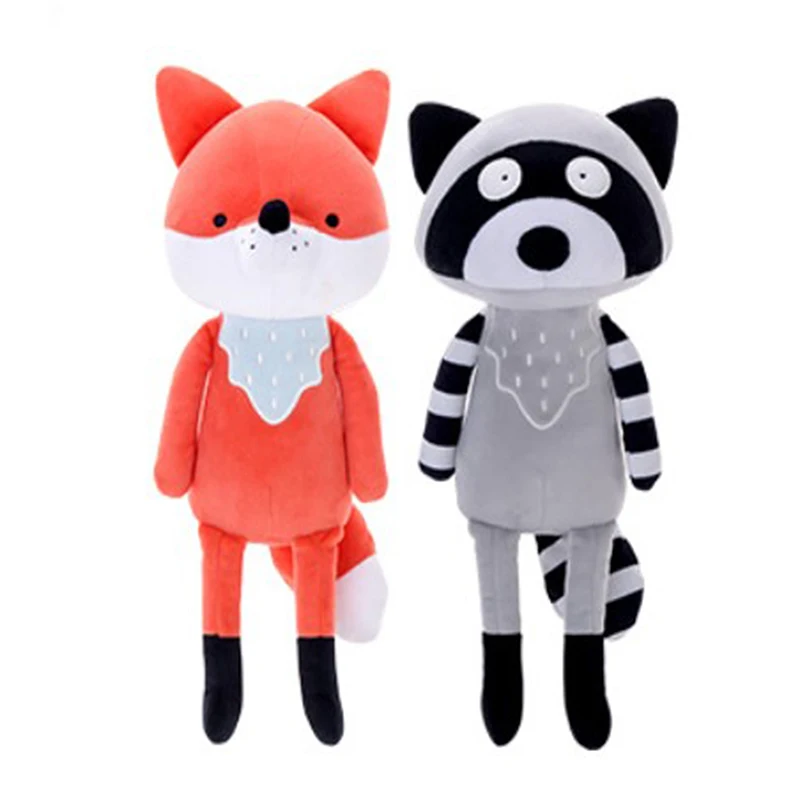 

1 Pcs Cartoon Kids Soft Stuffed Doll Stuffed Animals Girls Cute Fox Koala Christmas Birthday new style Gifts