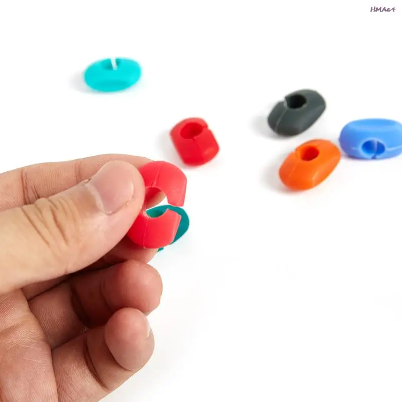 

Силиконовая красная маркерная стакан для вина, стеклянная идентификационная наклейка для стакана