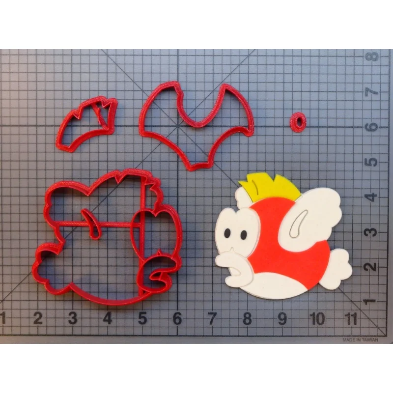 3D печатная пластиковая игра Vedio Bob omb Cheep Chomp монета рыбные кости чернильный Porcupuffere