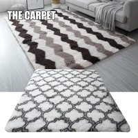 soft fluffy bedroom carpet dense short plush non slip non linting high strength water absorption indoor floor carpet mat