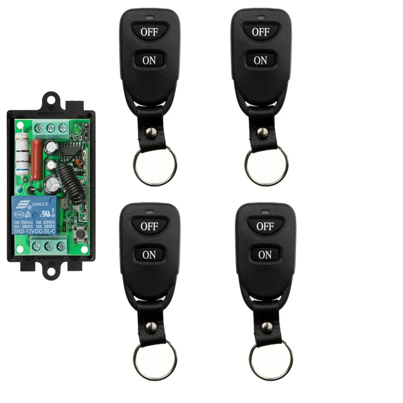 Беспроводной светильник с дистанционным управлением переключатель AC220V 1CH 10A