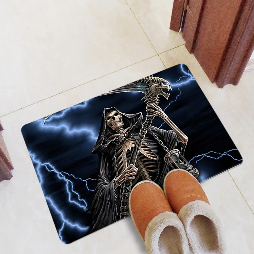 Скандинавская искусственная кожа для гостиной домашний декор Хэллоуина ковер